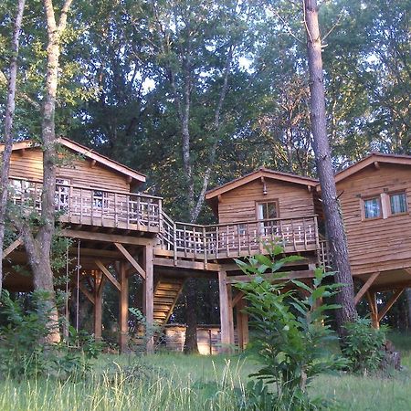Les Cabanes Du Tertre Urval Bagian luar foto